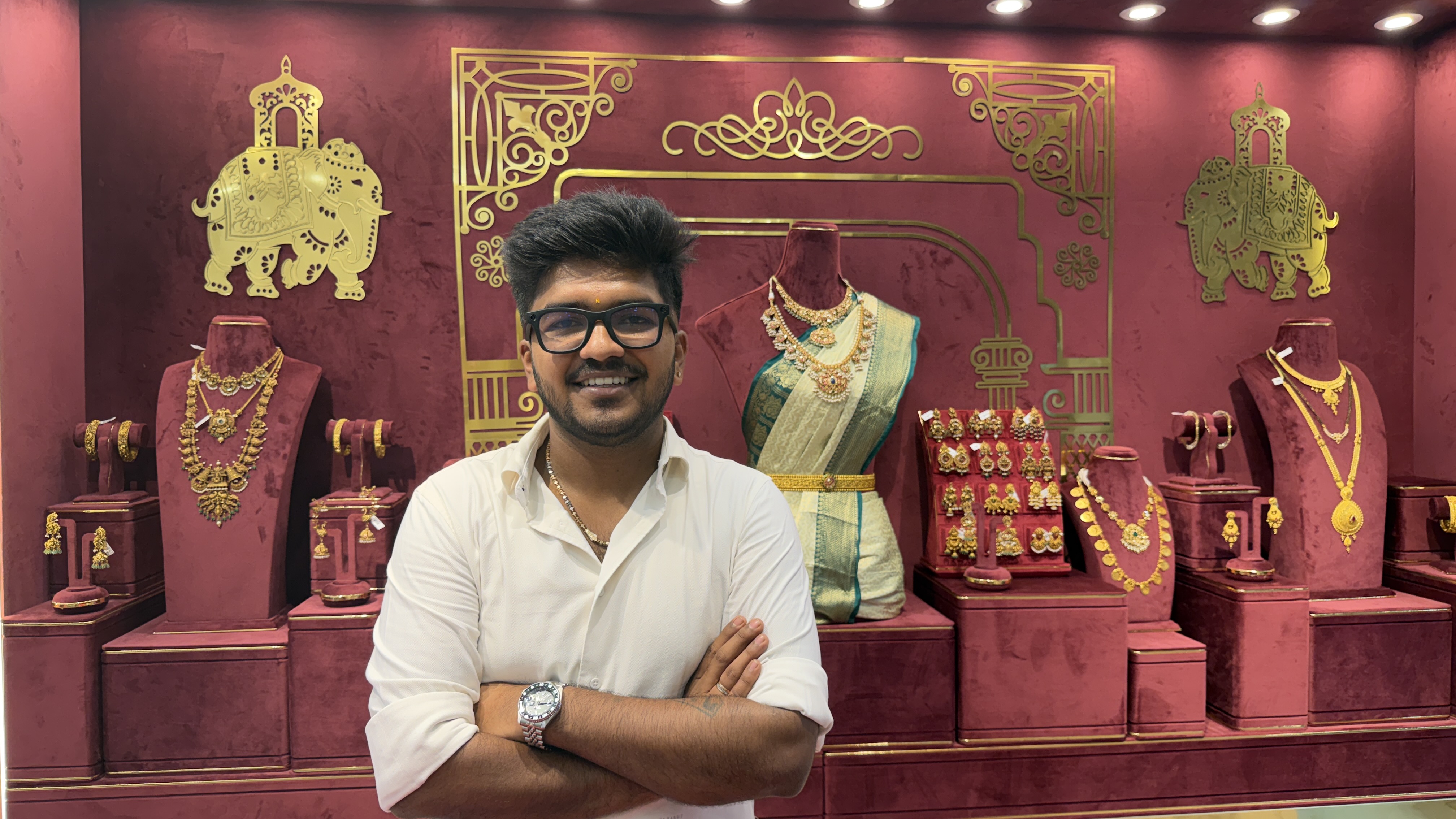 Current owner, Vinayaka Jewellers